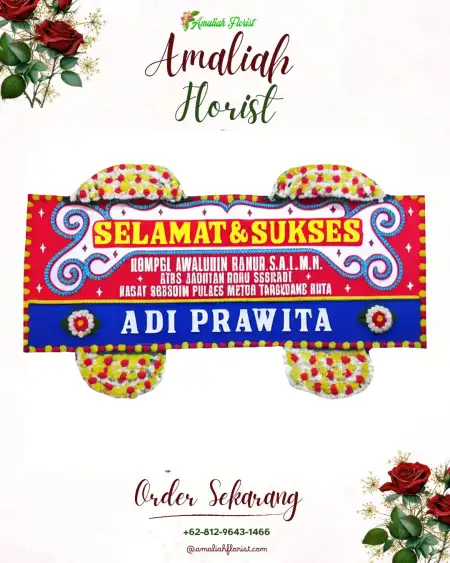 Papan Bunga Ucapan Selamat Tayan Hilir